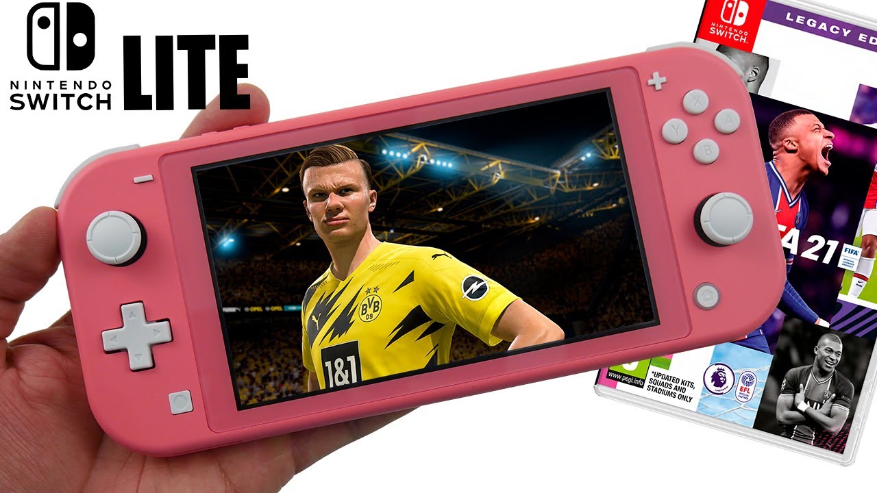 FIFA 21 Unboxing & Gameplay on Nintendo Switch LITE