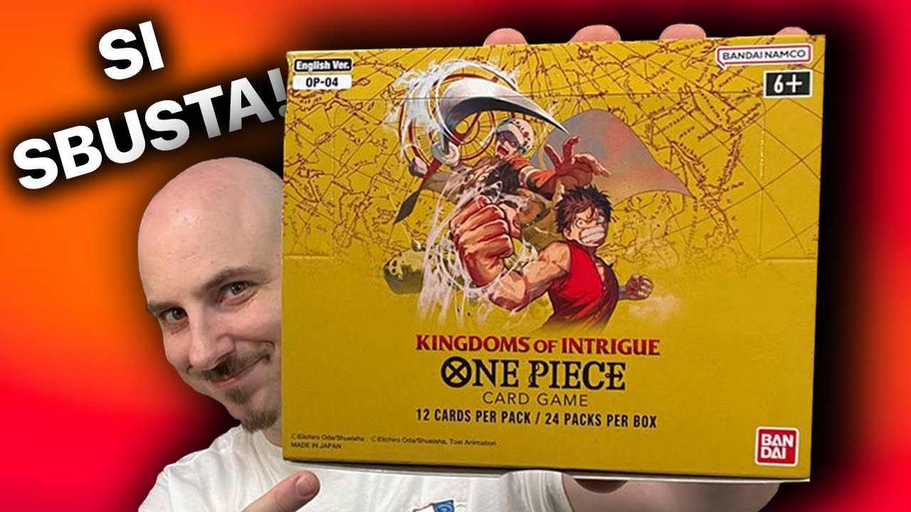 ONE PIECE TCG BOX DA 24 BUSTINE - Caccia al Sabo Manga