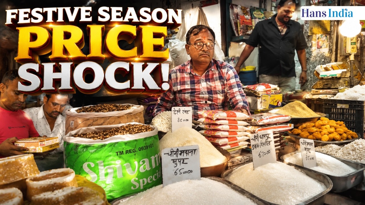 Sugar Price Surge Squeezes Jaipur Sweet Makers Ahead of Festive Season | The Hans India