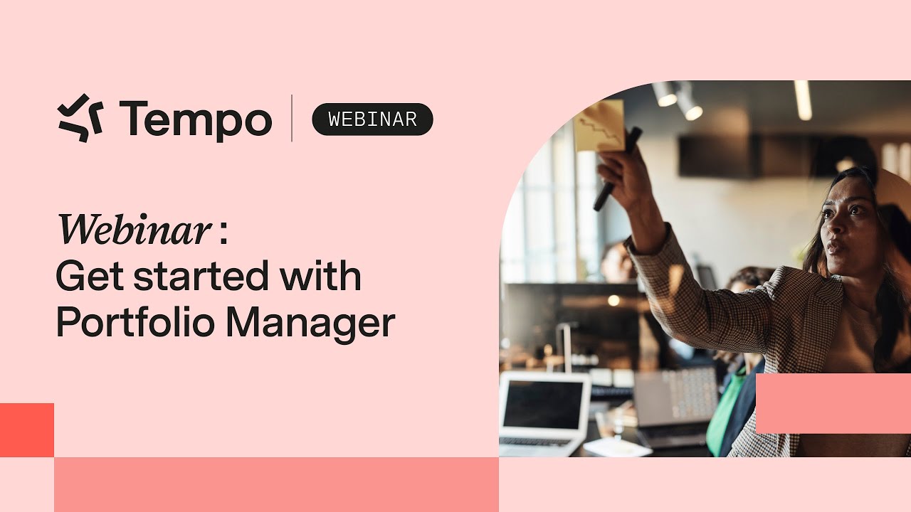 Webinar: Get started with Portfolio Manager