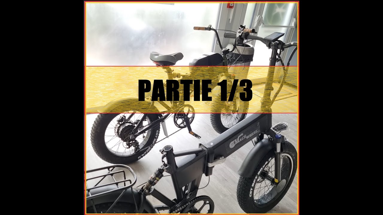 Partie 1/3 CMACEWHEEL RX20 VS CUSTOM FIIDO M1PRO // 2 fat bike abordable à 45kmh