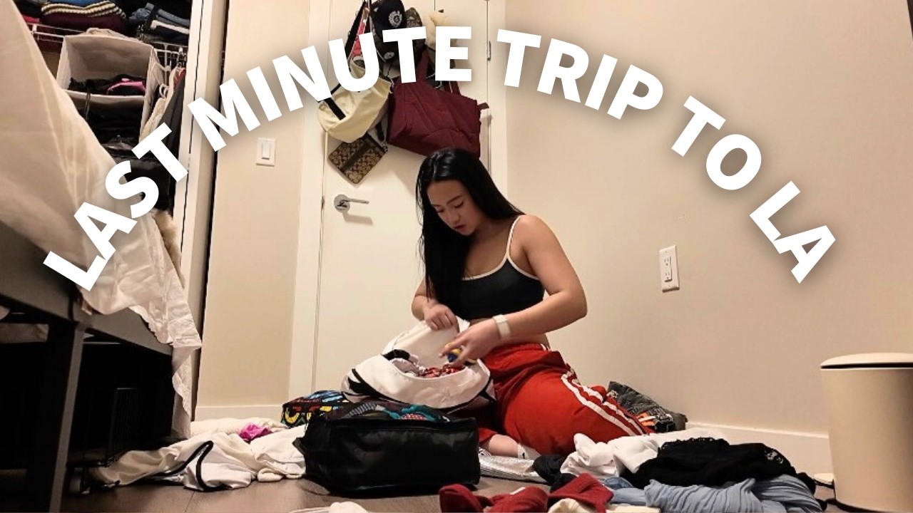 Pack With Me For LA