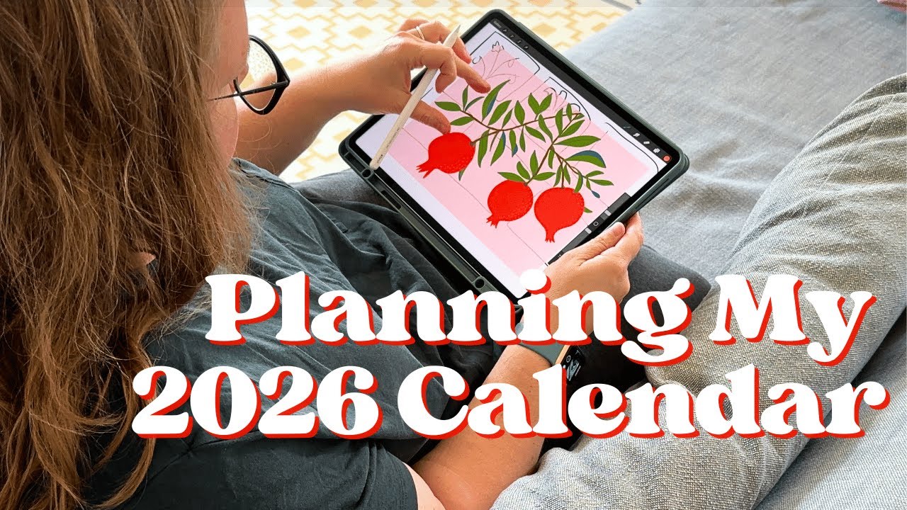 Designing My 2026 Artist Calendar:  From Concept to Sketches