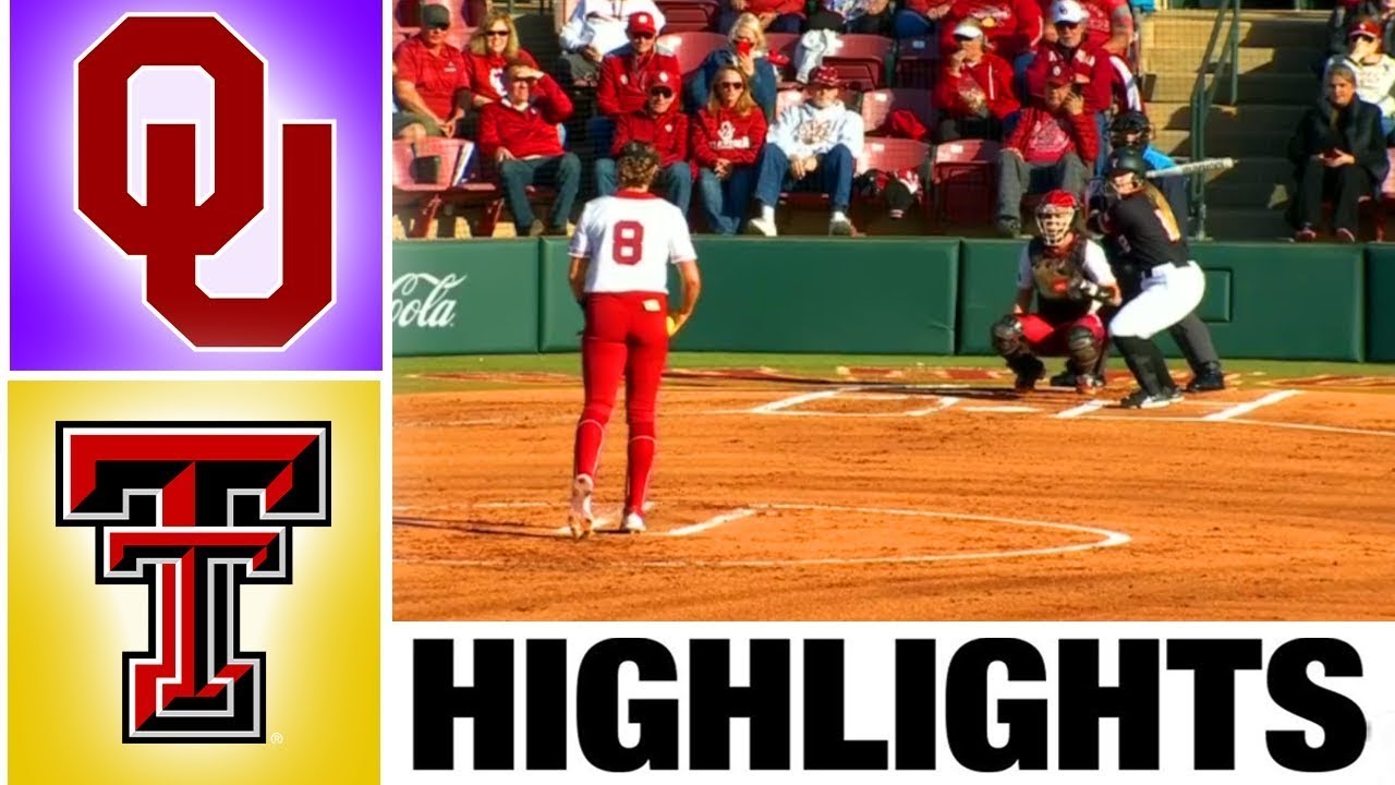 Texas Tech vs #1 Oklahoma Highlights [GAME 2] | NCAA Softball Highlights | 2023 College Softball