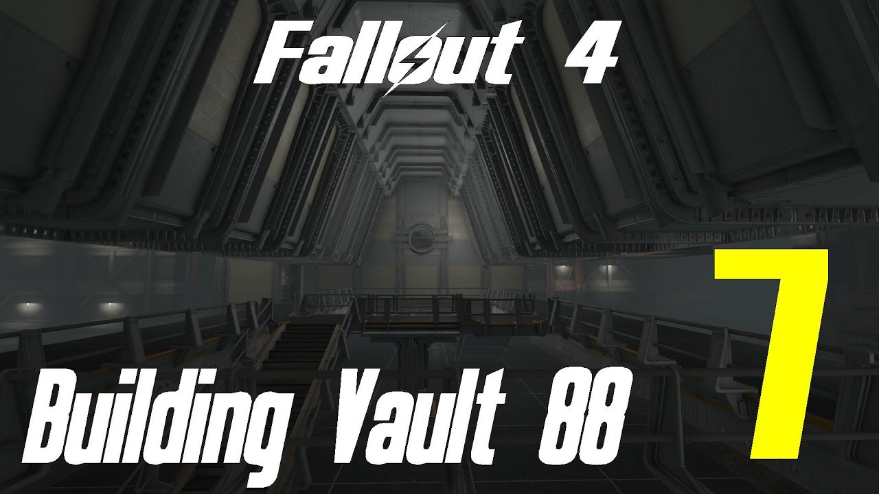 Fallout 4 Let's Play Building Vault 88 Atrium 7 Residential