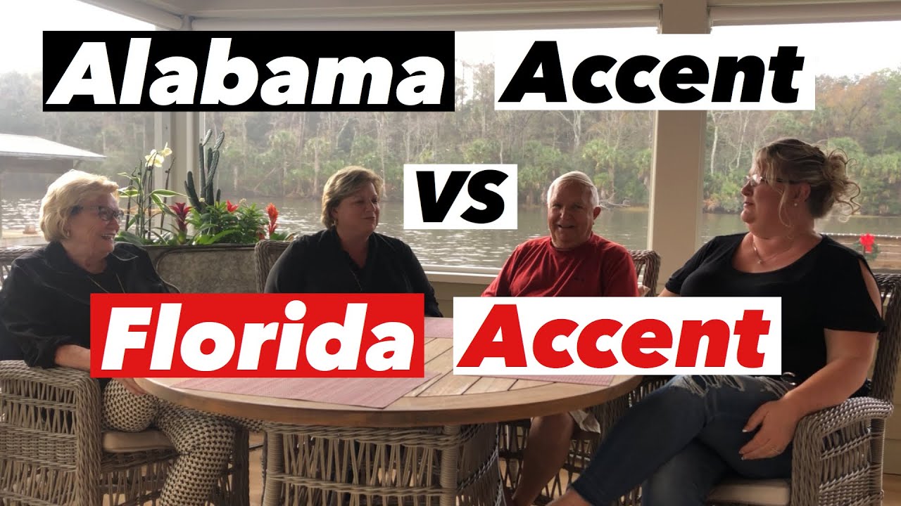 Alabama Accent vs Florida Accent  @True Southern Accent