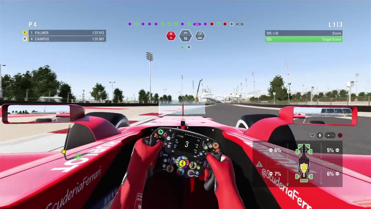 F1 2017 - Bahrain - Gearbox weirdness