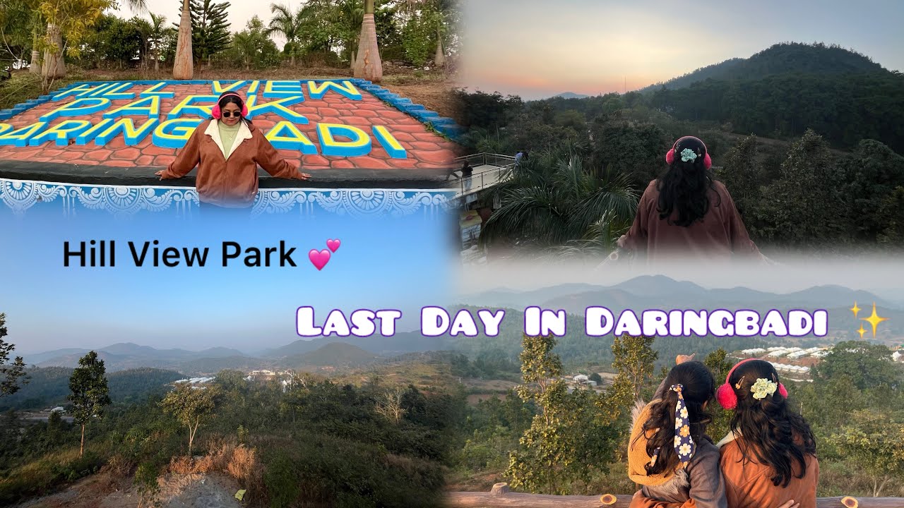Hill view park ଦେଖିକି ଘରକୁ ଫେରିଲୁ| ରାସ୍ତା ମଝିରେ ସମସ୍ତେ Dance କରିଲୁ 💃 #hillviewpark #odiavlog #odia