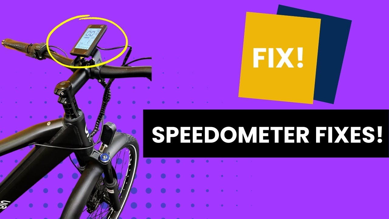 How to Fix GIN X E-Bike Speedometer | Quick Tutorial