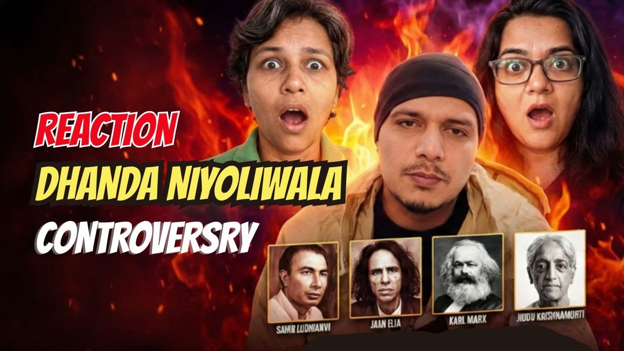 Reaction on Controversy 👀 | Dhanda Nyoliwala’s Vomit on Paper Is Stirring the Internet