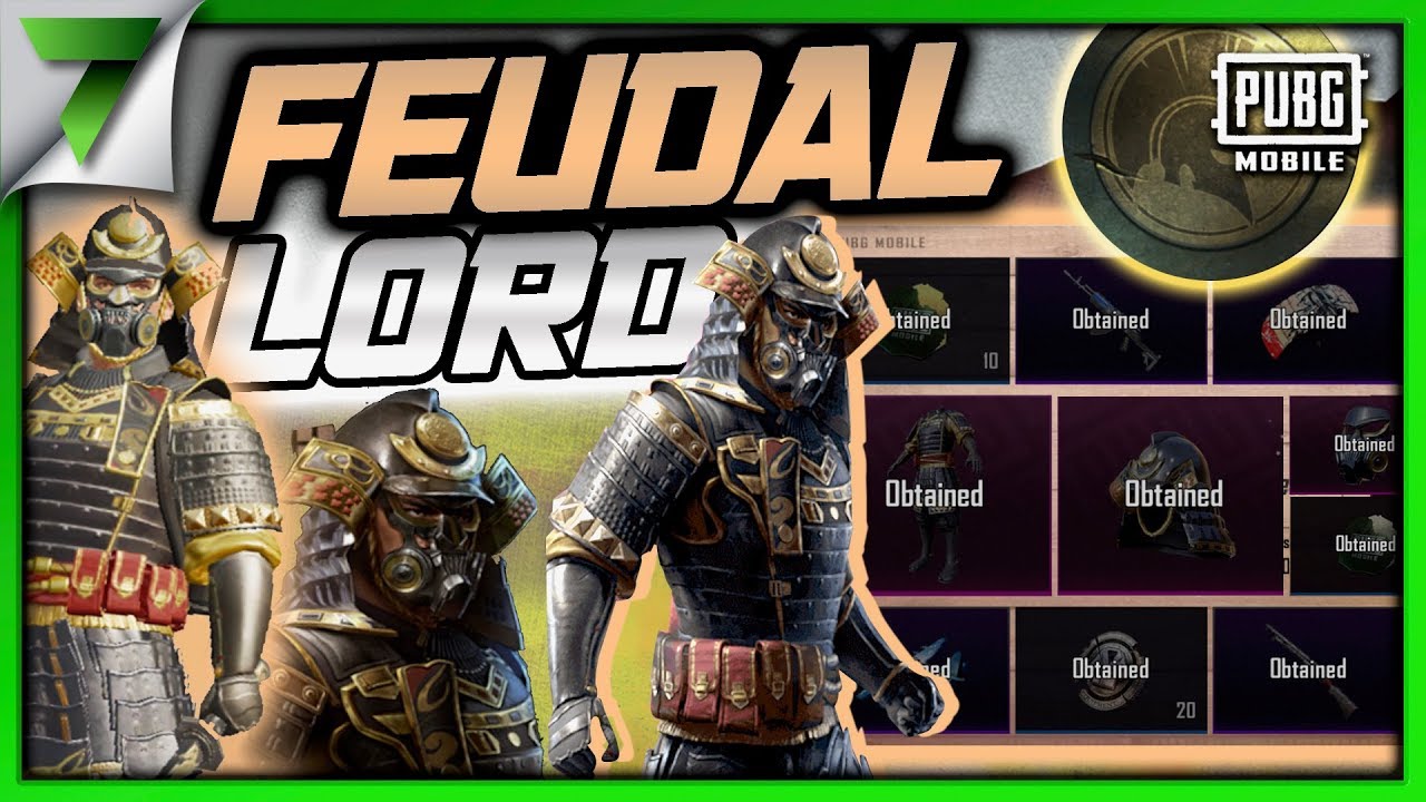 LEGENDARY SKIN FEUDAL LORD SET IS AMAZING! | PUBG MOBILE