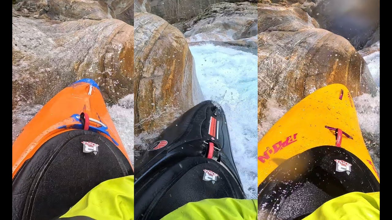 GoPro Kayaking RAW: lower Verzasca boat testing // JOKER x DRS x BEAST