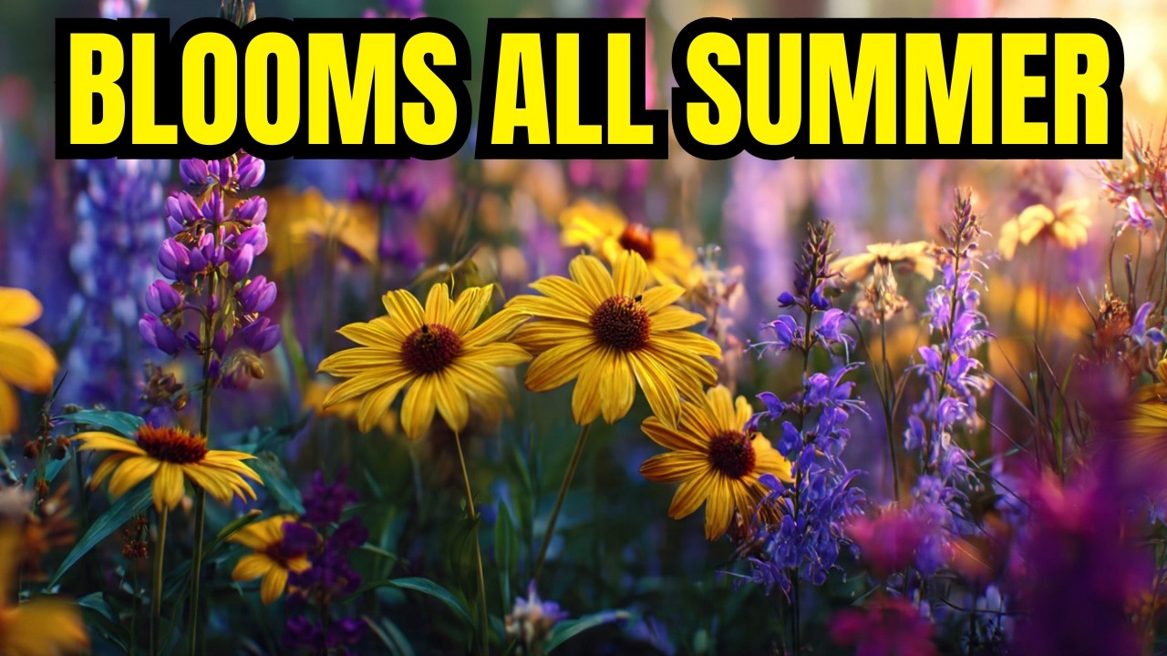 😍Top 10 Best Longest Blooming Perennial Flowers | Blooms That Never Quit🍃