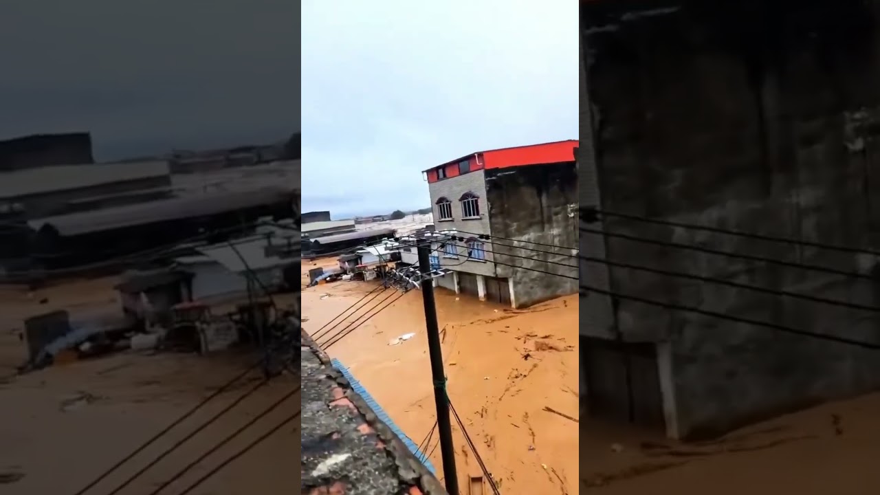 🌊 Massive Floods Footage | Real footage #floods #disaster #nature #viral #trending #flood