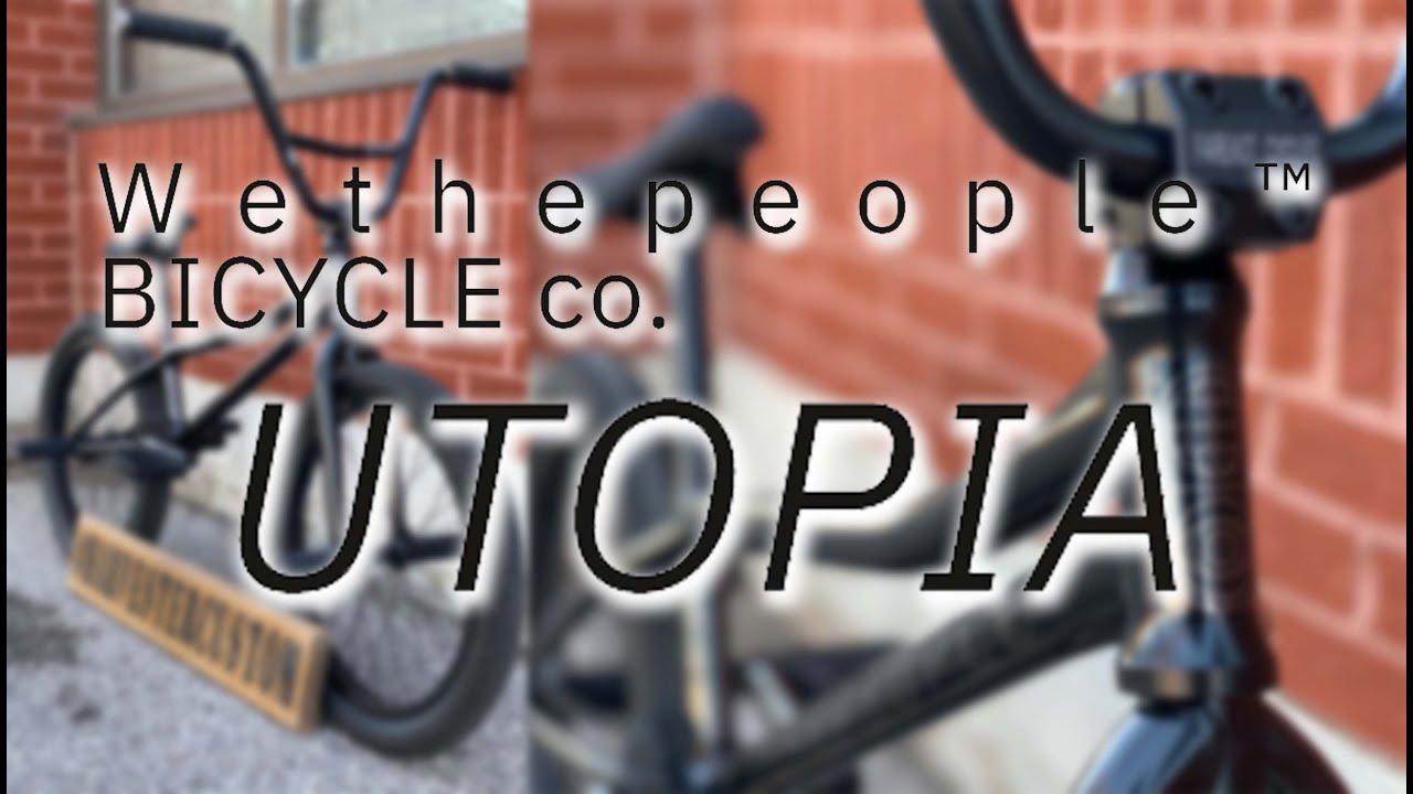 WETHEPEOPLE UTOPIA FLATLAND FRAME BUILD @ HARVESTER BIKES