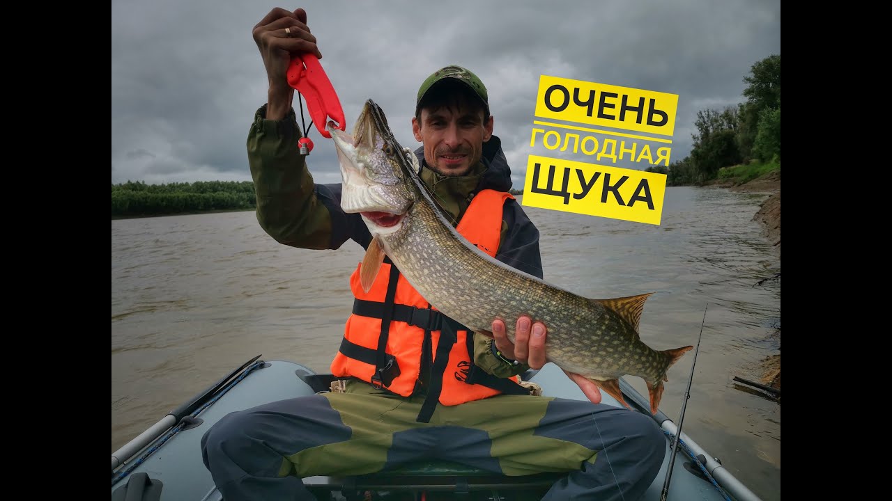 Поймали щуку сразу на 2 приманки! Яркие рыбалки в Тевризе