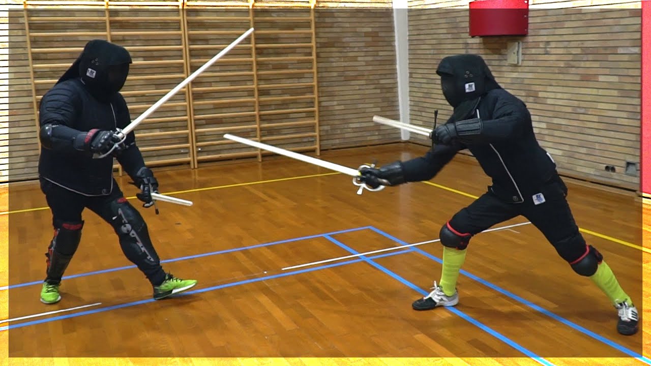 Sword and dagger - HEMA sparring - Matteo VS Jonathan