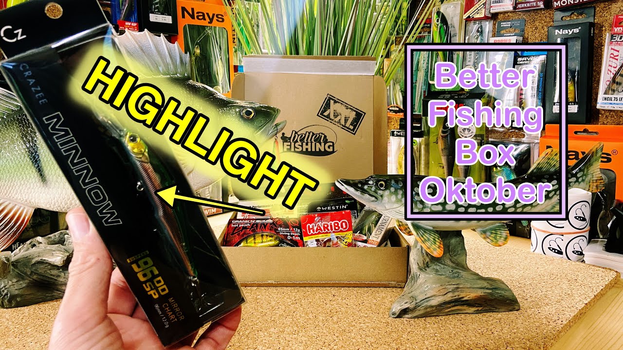 Schlau gedacht, gut gemacht! Das Unboxing zur Better Fishing Box Oktober!