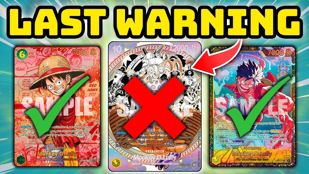 Рынок TCG по One Piece вступает в опасную фазу&hellip; (Честный разговор)