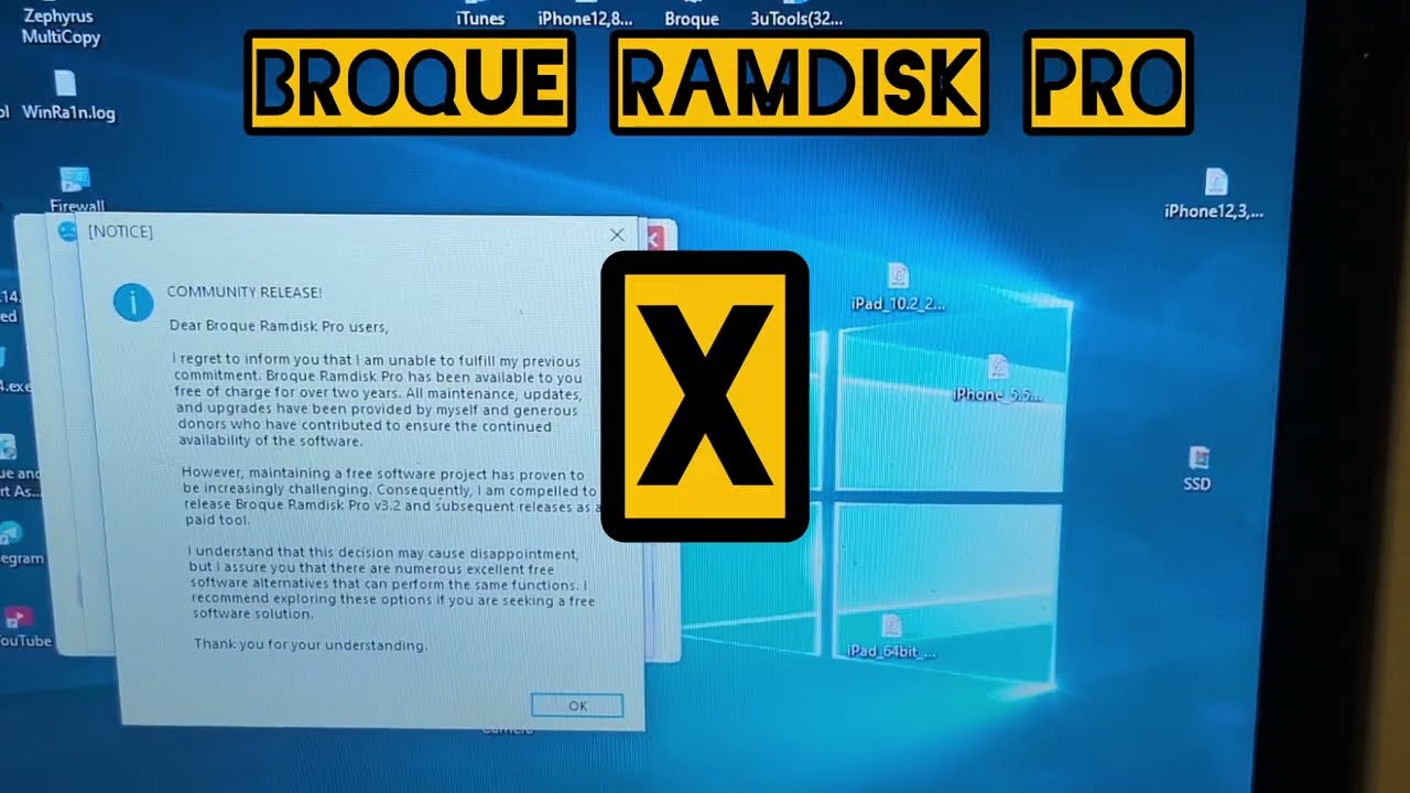 Broque Ramdisk Pro YA funciona AQUÍ mas ALTERNATIVAS gratis paga f3arra1n FRPFile V2  icloud bypass