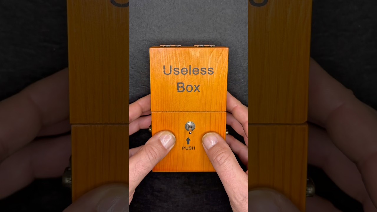 Useless Box 😂📦 #gadgets #funny #foryou