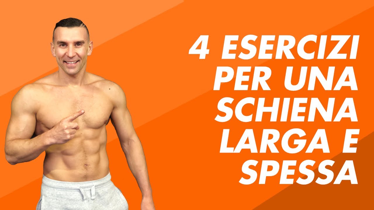 I 4 migliori esercizi con manubri per una schiena larga e spessa