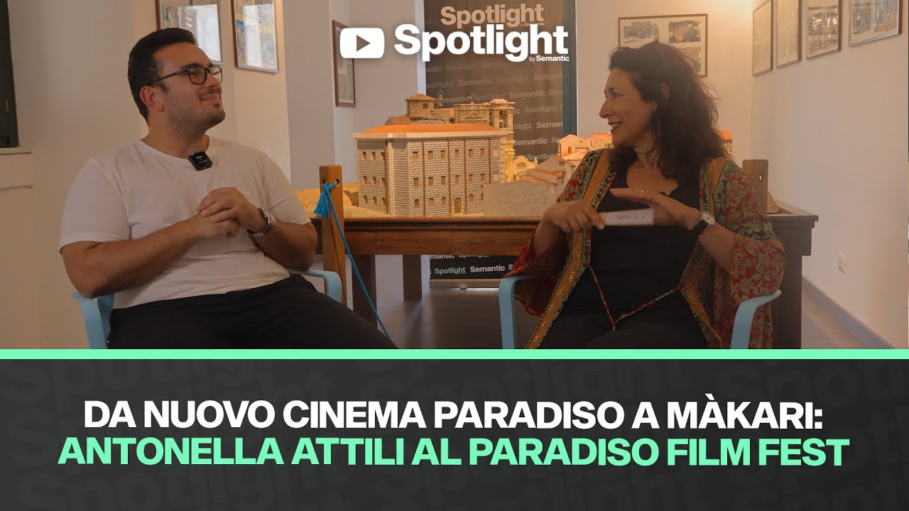 DA NUOVO CINEMA PARADISO A M&Agrave;KARI: ANTONELLA ATTILI AL PARADISO FILM FEST | SPOTLIGHT PODCAST EP4