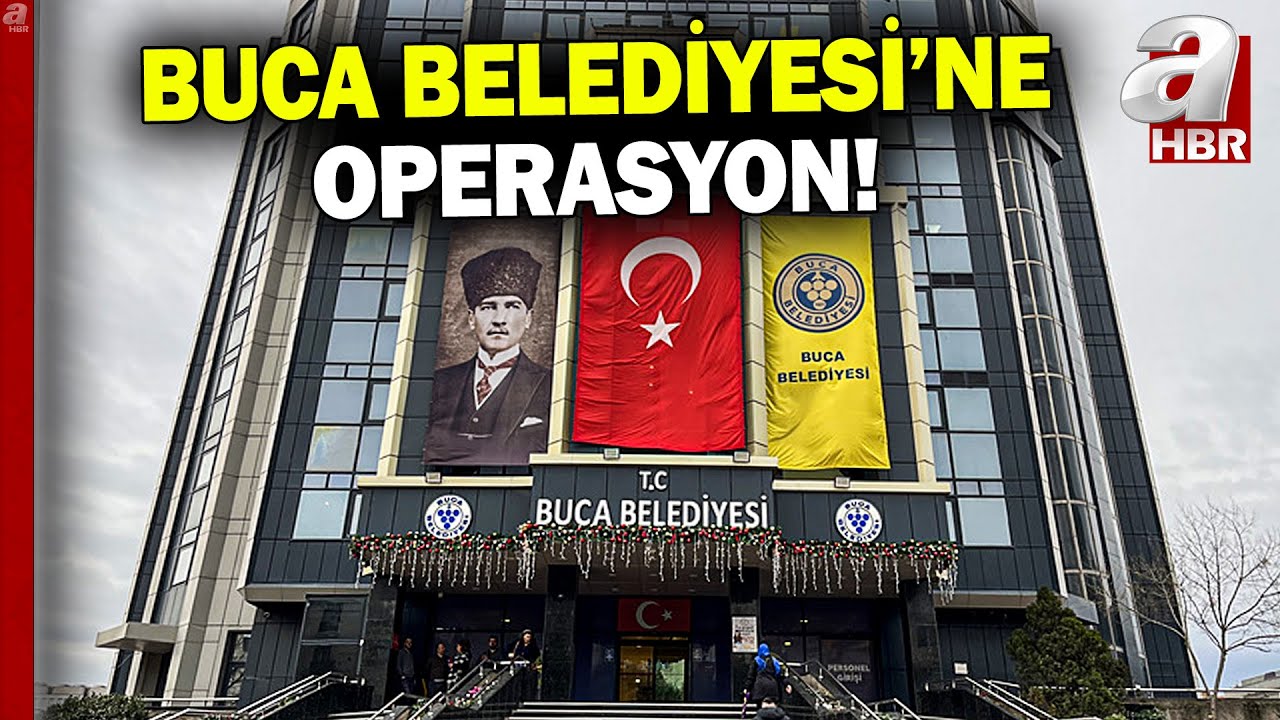 İzmir Buca Belediyesi'ne operasyon: 25 kişi gözaltına alındı | A Haber