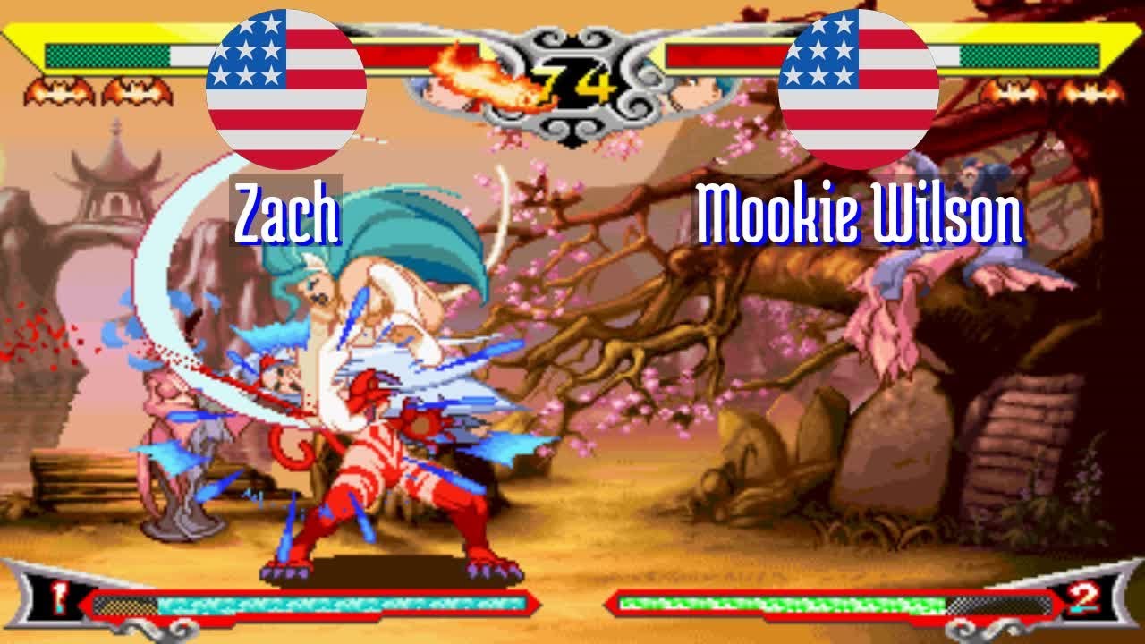 FT5 @vsavj: Zach (US) vs Mookie Wilson (US) [Vampire Savior vsav Fightcade] May 22