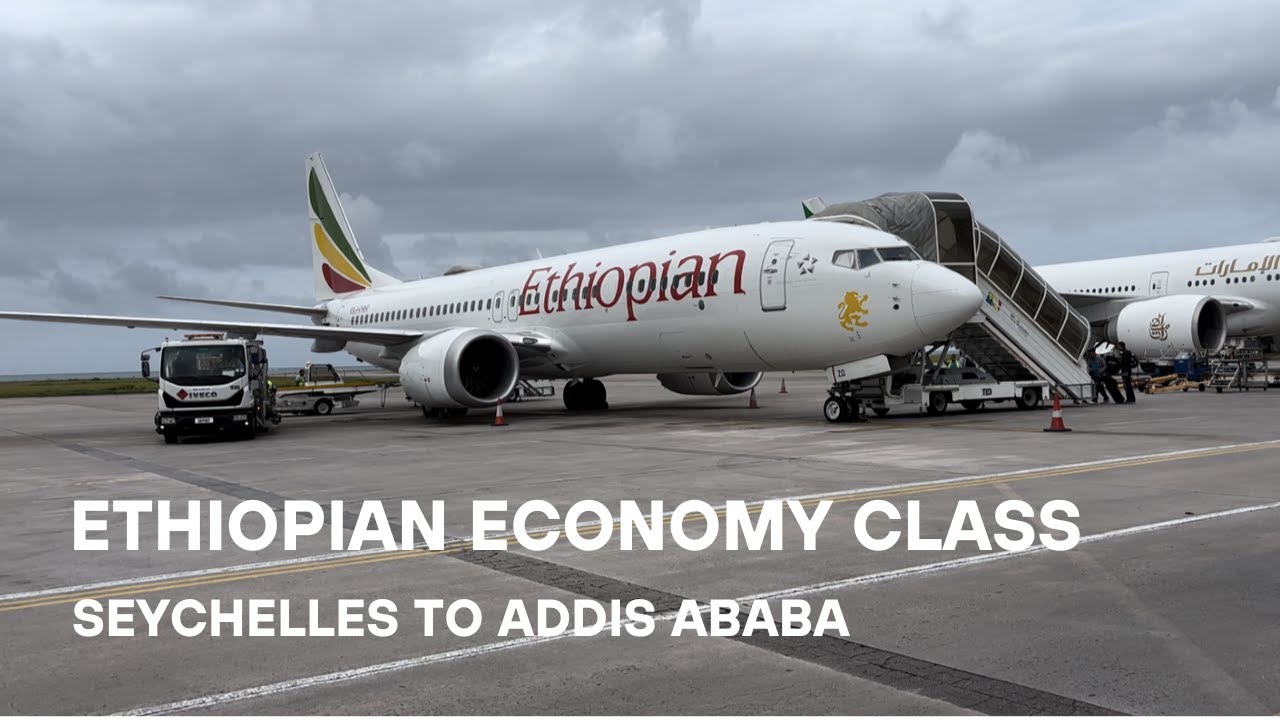 Nice flight with Ethiopian Economy Class, Seychelles to Addis Ababa, and In-Flight Entertainment
