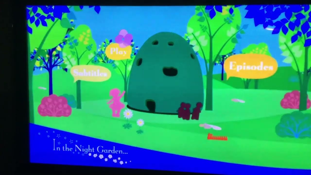 Opening To In The Night Garden Best Friends 2010 UK DVD (XBOX ONE Version)