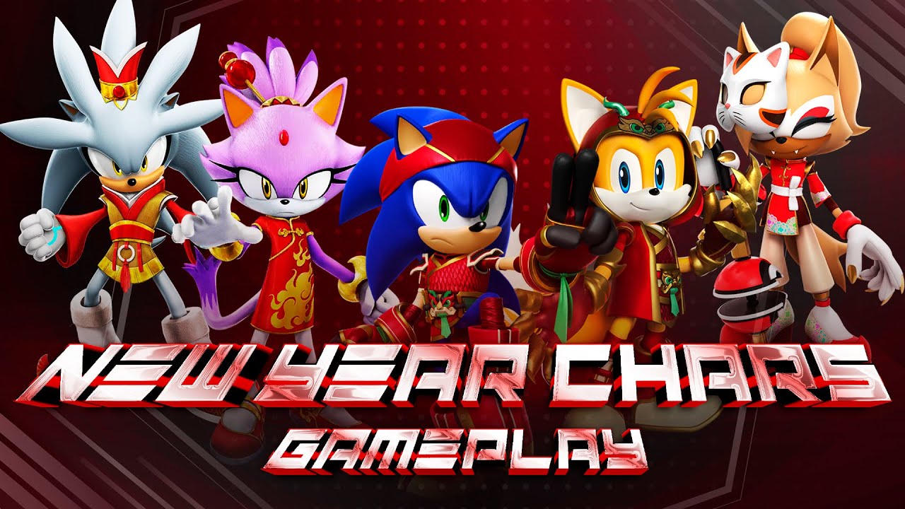 Sonic Forces Speed Battle: ALL New Year Chars Gameplay