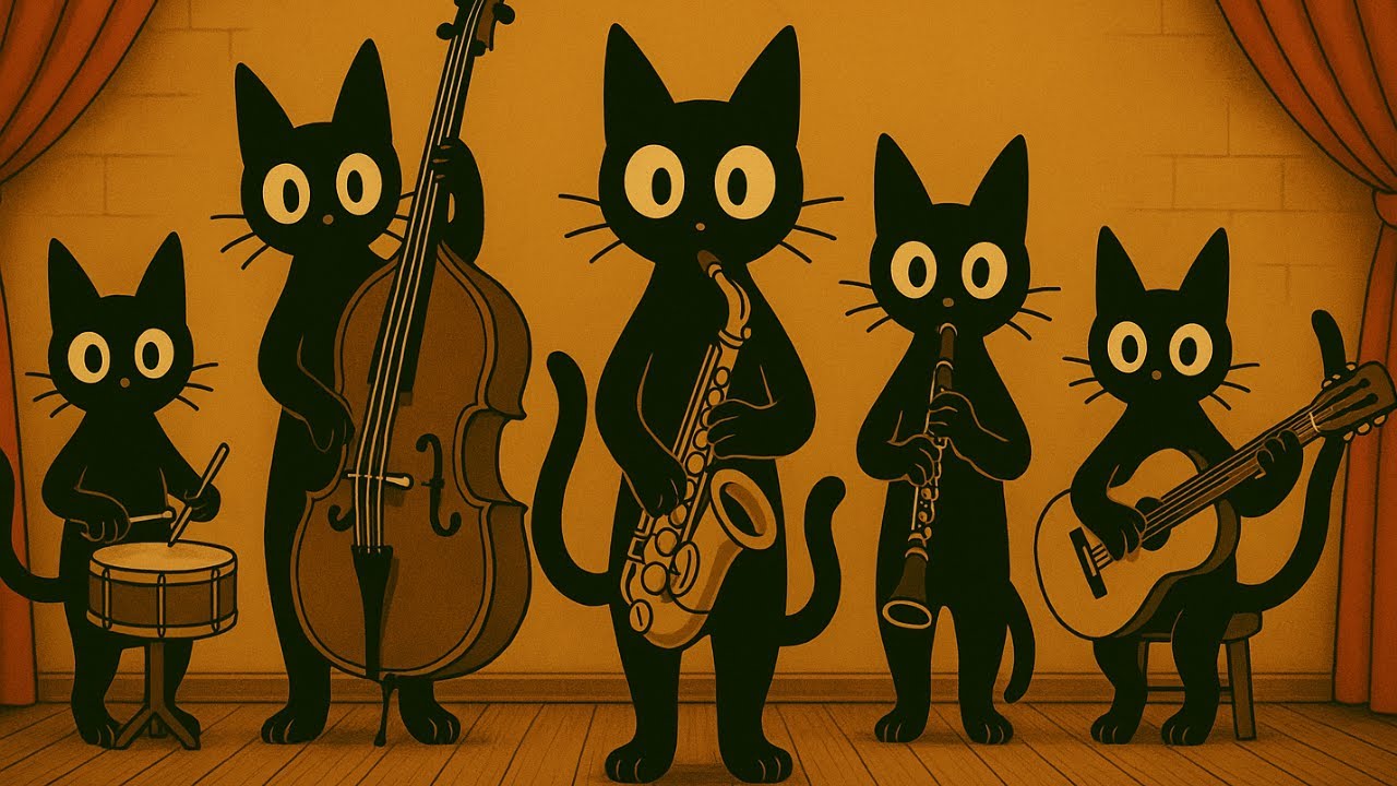 Black Cats Deep Groove: Спокойный джаз для работы и концентрации