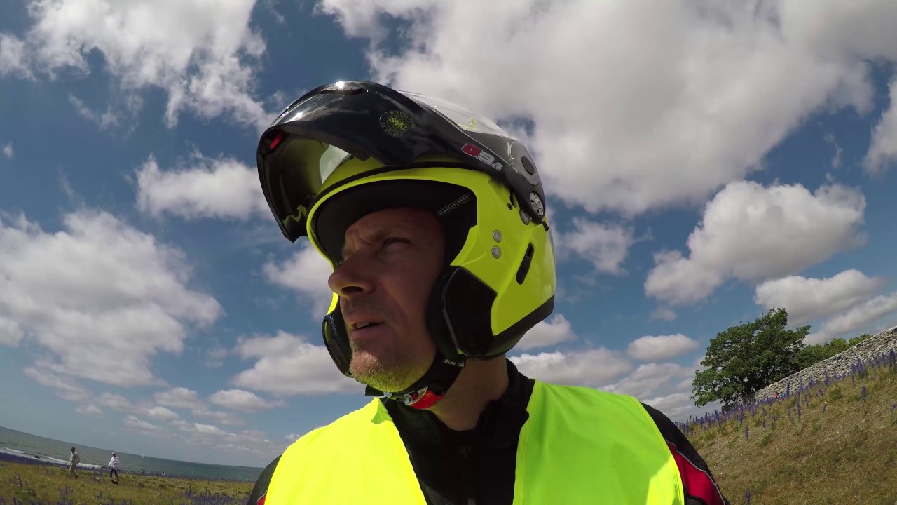 One week motorcycle camping Gotland, Sweden on a Piaggio MP3 | Travel