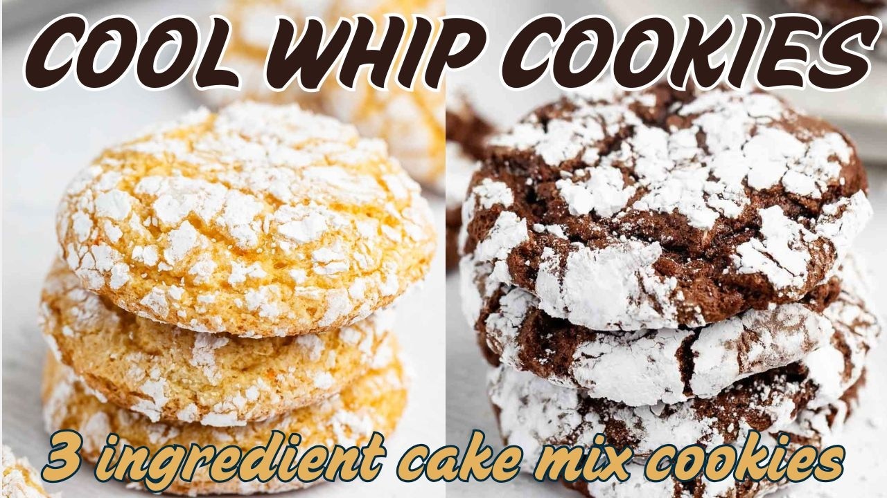 Печенье из 3 ингредиентов с взбитыми сливками Cool Whip - Печенье из готовой смеси для торта