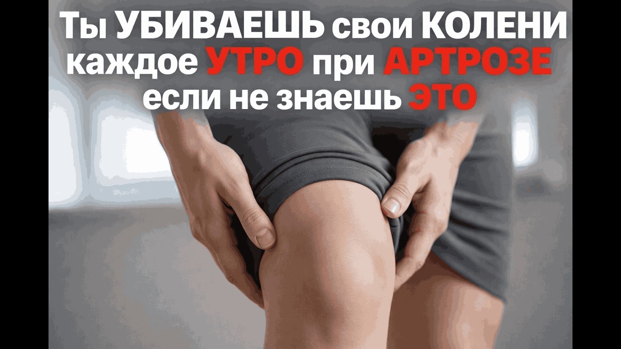 Это убивает суставы каждое утро при АРТРОЗЕ!