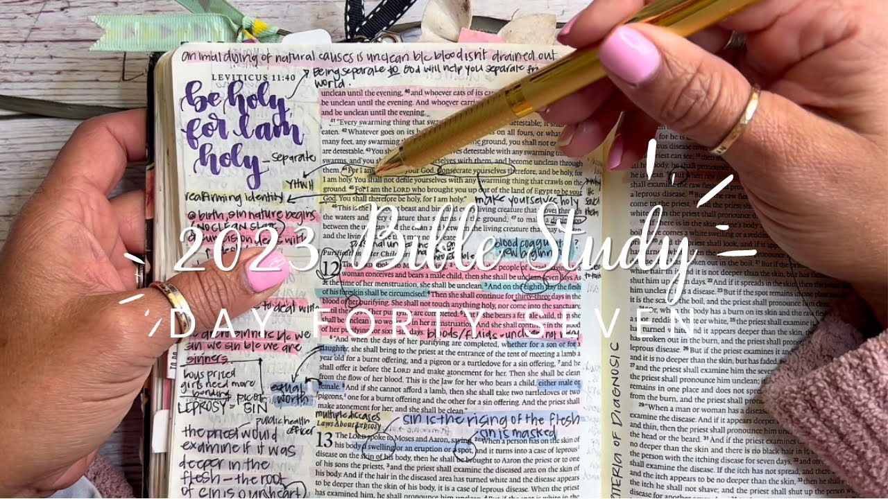 Day 47 Leviticus 11-13 | Bible study for beginners | Study the Bible in One Year