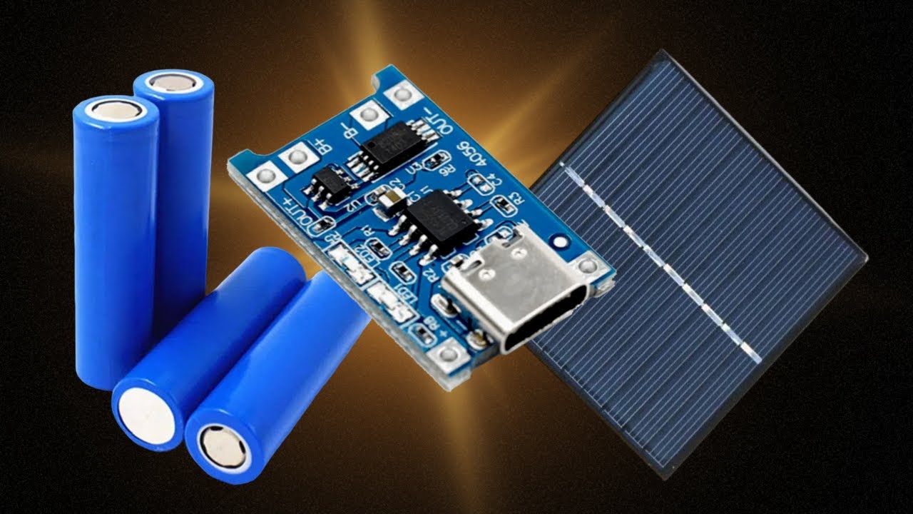 COMO hacer CARGADOR SOLAR con modulo TP4056