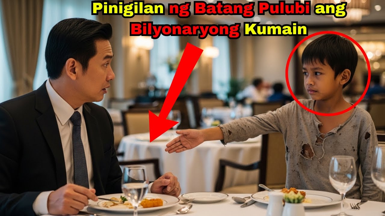 Pinigilan ng Batang Pulubi ang Bilyonaryong Kumain—Nang Malaman ang Dahilan, Lahat Natigilan
