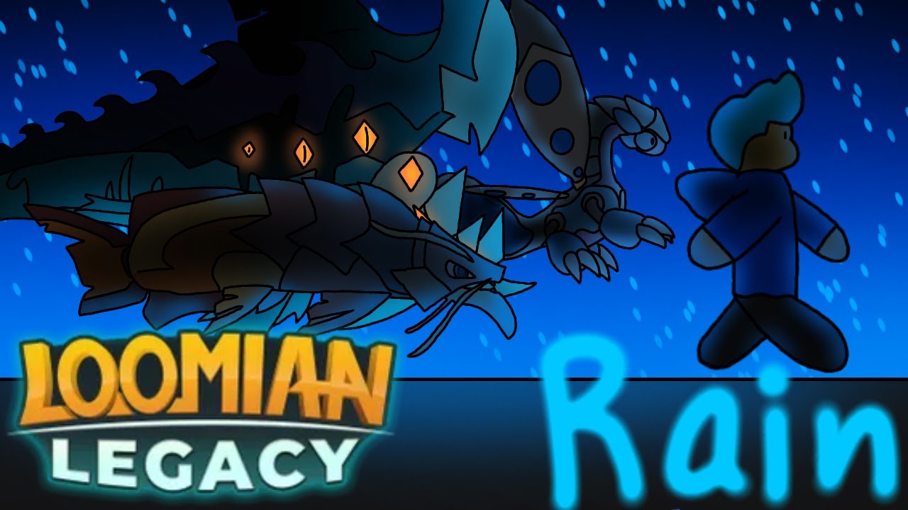 trying out rain (Loomian legacy PVP)