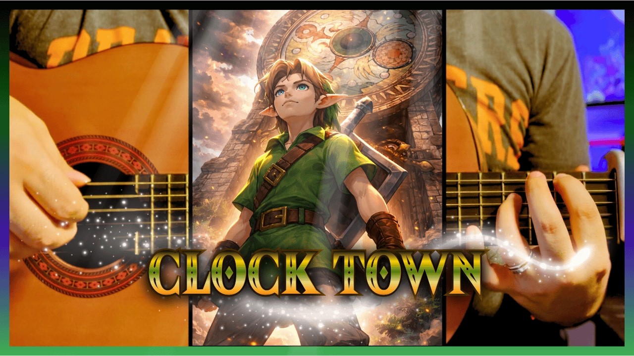 Clock Town – Majora’s Mask | Guitar Cover + Tabs