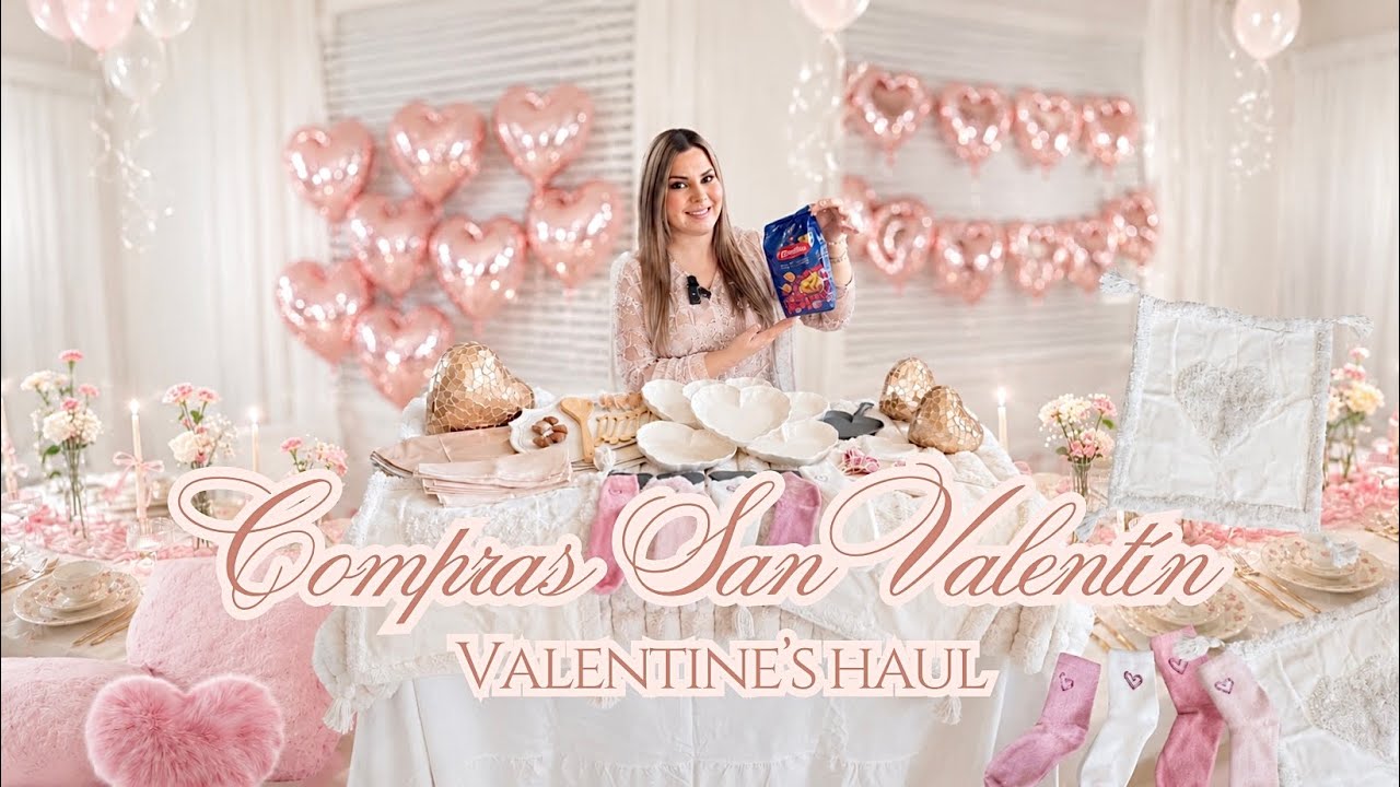 Nuevas decoraciones de San Valentín 2026💗 Valentine’s decorations