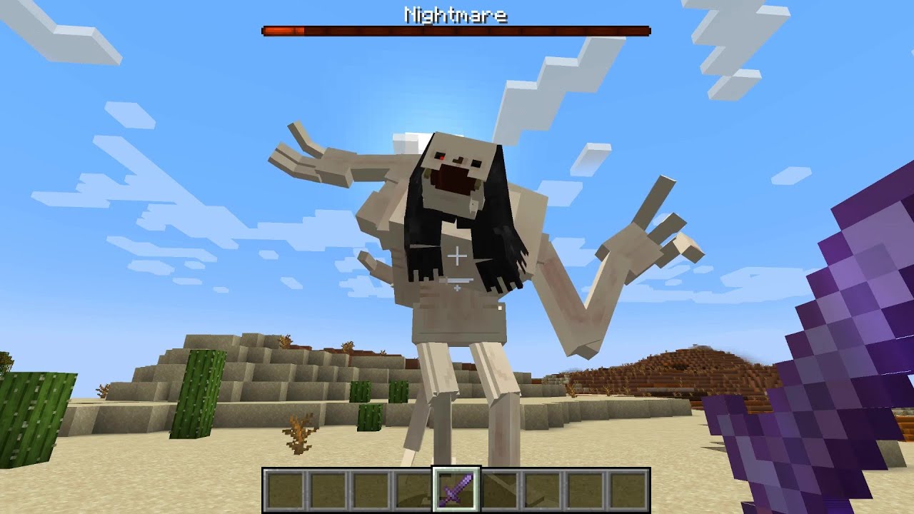 All Scary Mobs And Bosses Mod Death Sounds