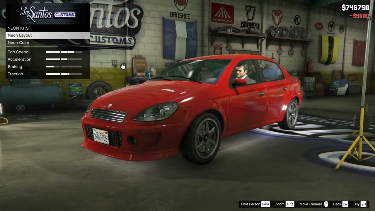 Michael pimp the car