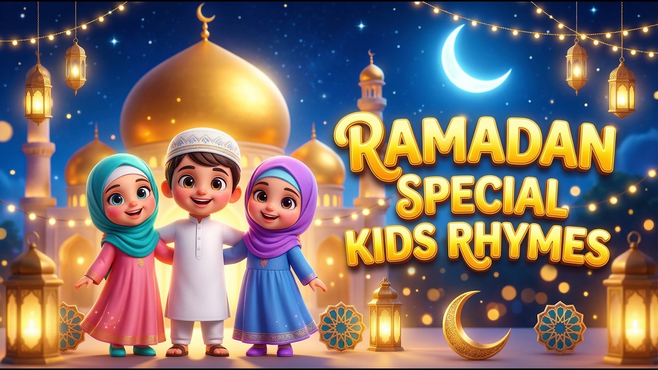 Ramadan Kids Rhyme | Ramadan Special Song for Kids | Islamic Nursery Rhymes | Ramadan Song 2026