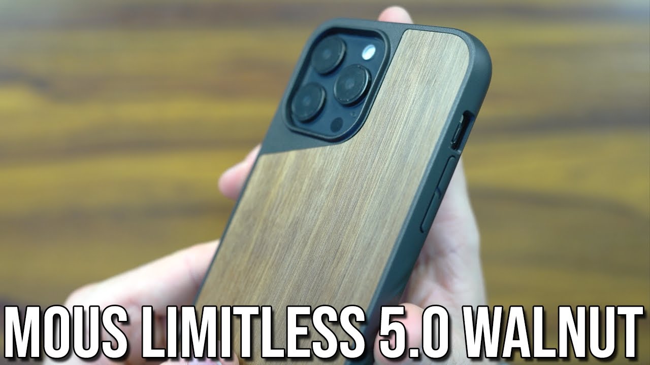 Mous Walnut Limitless 5.0 Case for iPhone 14 Pro Max