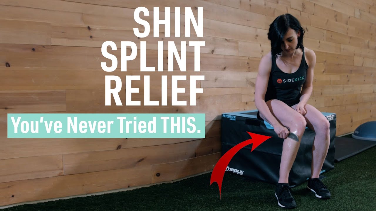 Shin Splint Relief with Muscle Scraping. This works WONDERS!