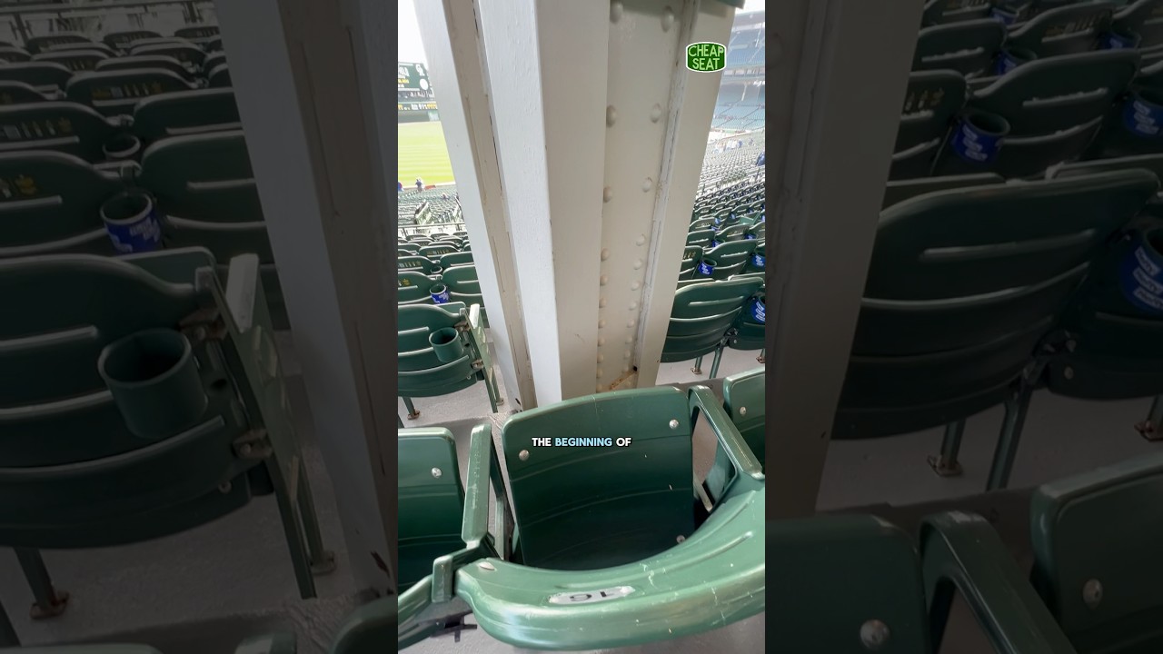 Я нашел ХУДШЕЕ место на стадионе Wrigley Field #mlb #baseball