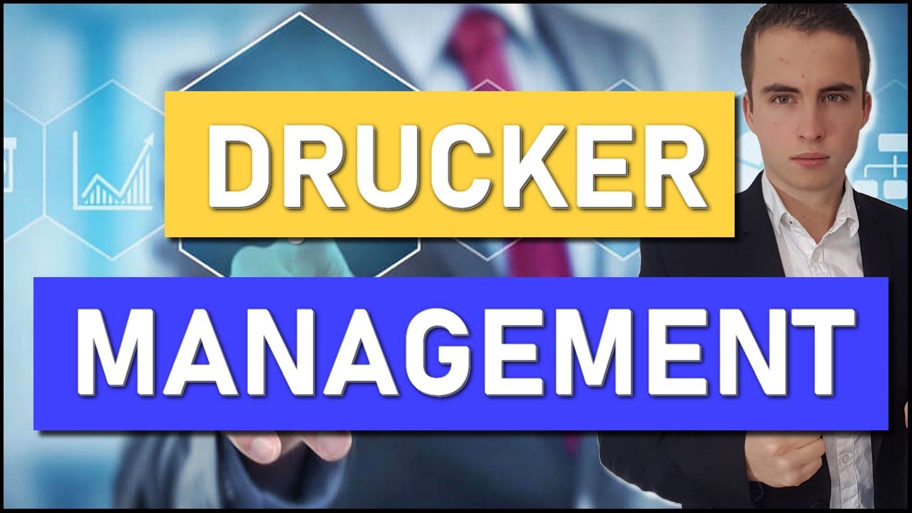 Peter DRUCKER | Réviser l'épreuve de MANAGEMENT #6 | BTS MUC et BTS MCO