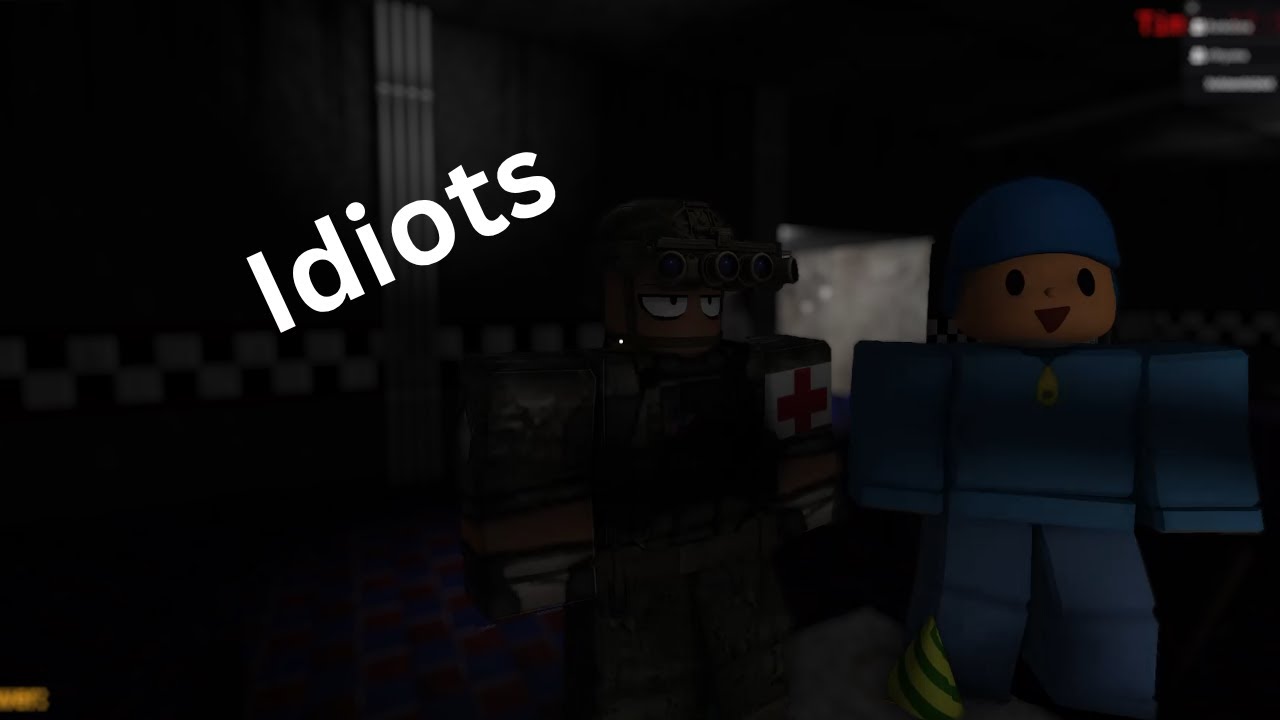 Idiots play Horrible Roblox Horror Games